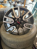 4 Takeoff OEM GMC Sierra Yukon Denali Black Machined AT4 20” Wheels